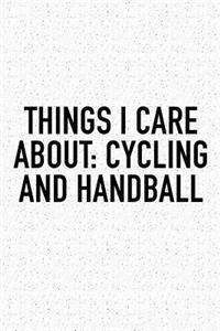 Things I Care About