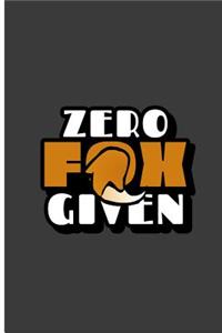 Zero Fox Given