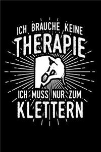 Therapie? Lieber Klettern