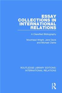 Essay Collections in International Relations