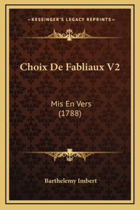 Choix De Fabliaux V2