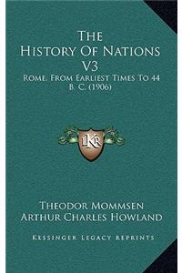 The History Of Nations V3
