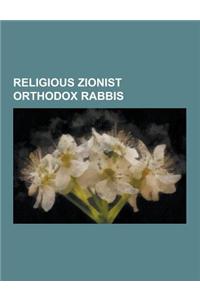 Religious Zionist Orthodox Rabbis