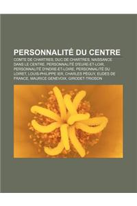 Personnalite Du Centre