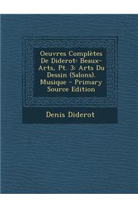 Oeuvres Completes de Diderot