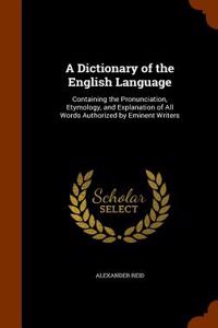 A Dictionary of the English Language