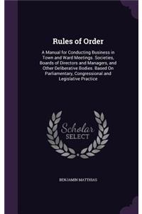 Rules of Order