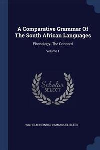 Comparative Grammar Of The South African Languages