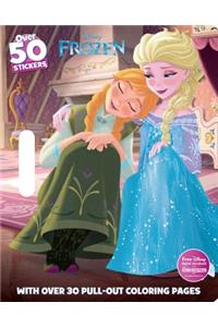 Disney Frozen Coloring Floor Pad: With Over 30 Pull-Out Coloring Pages
