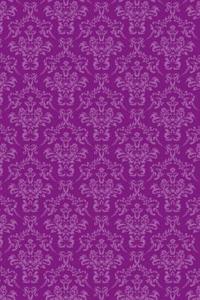 Purple Damask Journal