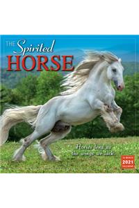 2021 the Spirited Horse 16-Month Wall Calendar