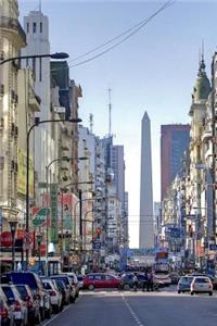 Inner City of Buenos Aires Argentina with View of Obelisk Journal