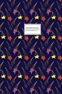 Dot Grid Journal - Dotted Notebook, 8.5 X 11: Stars Soft Cover