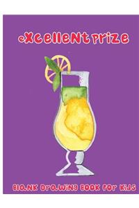 Excellent Prize Blank Drawing Book For Kids