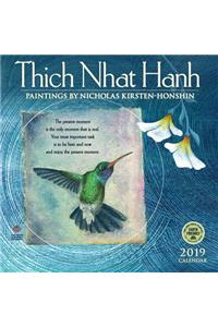 Thich Nhat Hanh 2019 Wall Calendar: Paintings by Nicholas Kirsten-Honshin