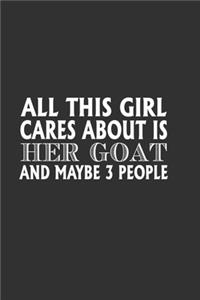 All This Girl Cares About Is Her Goat