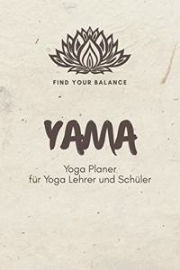 Yama - Yoga Planer für Yoga Lehrer und Schüler