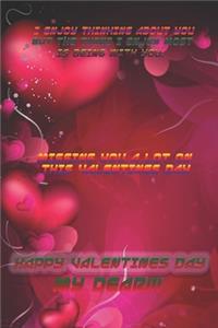 I Enjoy Thinking about You But the Thing I Enjoy Most Is Being with You. Missing You a Lot on This Valentines Day Happy Valentines Day My Dear!!!