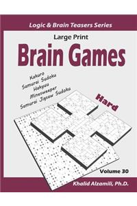 Large Print Brain Games