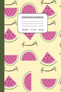 Composition Notebook - Slices Of Watermelons