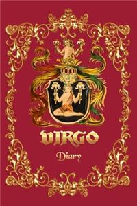 Virgo Diary - A Diary For Virgo Zodiac Sign - 6x9, 120 pages