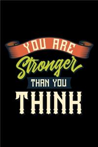 You are stronger than you think