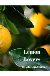 Lemon Lovers Resolution Journal