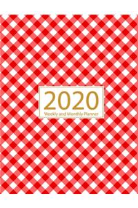 2020 Academic Planner Weekly And Monthly