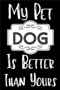 My Pet Dog Is Better Than Yours