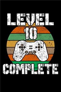 Level 10 Complete
