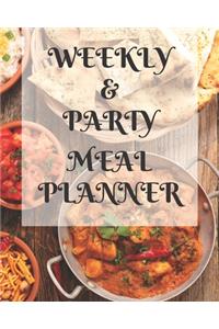 Weekly Meal & Party Planner