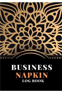 Business Napkin Log Book