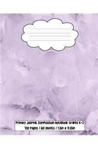 Primary Journal, Composition Notebook Grades K-2
