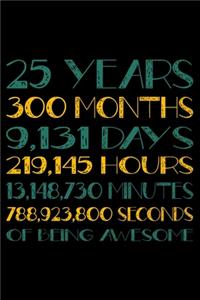 25 Years Of Being Awesome