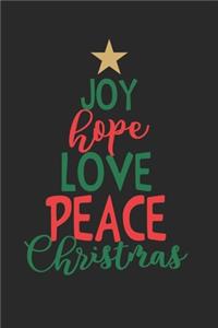 Joy Hope Love Peace Christmas