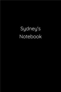 Sydney's Notebook