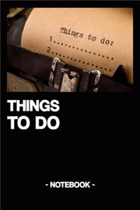 Things to Do