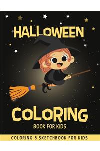 Halloween Coloring Book For Kids