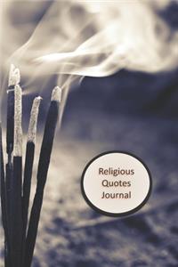 Religious Quotes Journal