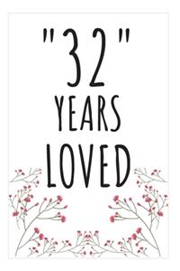 Years Loved Notebook