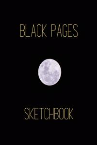 All Black Pages Sketchbook