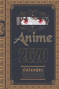 Anime 2020 Calendar