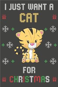I Just Want A Cat For Christmas