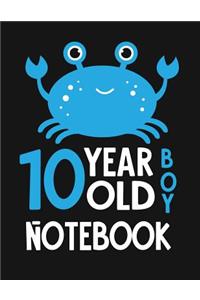 10 Year Old Boy Notebook