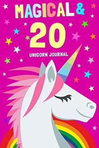 Magical & 20 Unicorn Journal