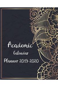 Academic Calendar Planner 2019-2020