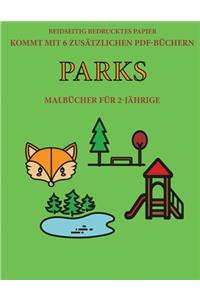 Malbücher für 2-Jährige (Parks)