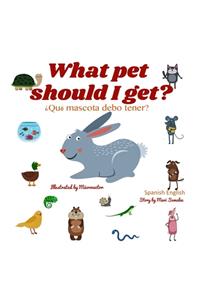What pet should I get? ¿Qué mascota debo tener?