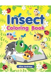 Insect Coloring Book