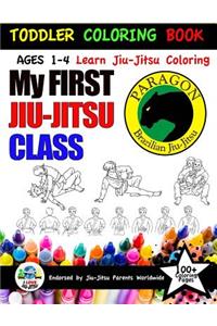 My First Jiu-Jitsu Class Coloring Book